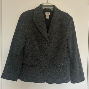 L.L. BEAN Herringbone BLAZER